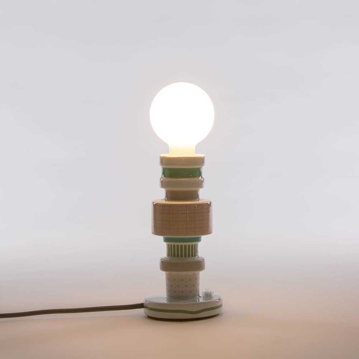Настольная лампа Seletti Moresque Quadretti - купить Настольные лампы по цене 8100.0