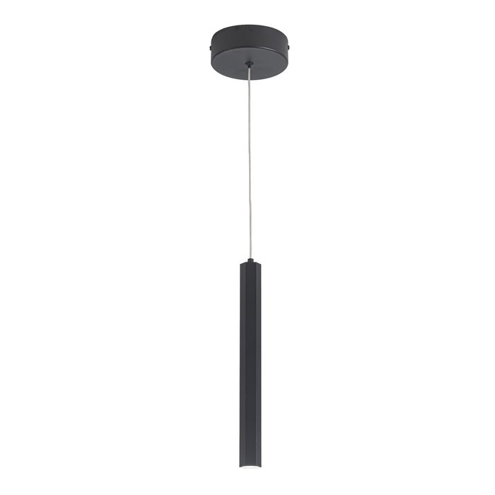 Светильник подвесной ST-Luce Черный/Черный LED 1*6W 4000K Подвесные светильники Светильник подвесной ST-Luce Черный/Черный LED 1*6W 4000K Подвесные светильники