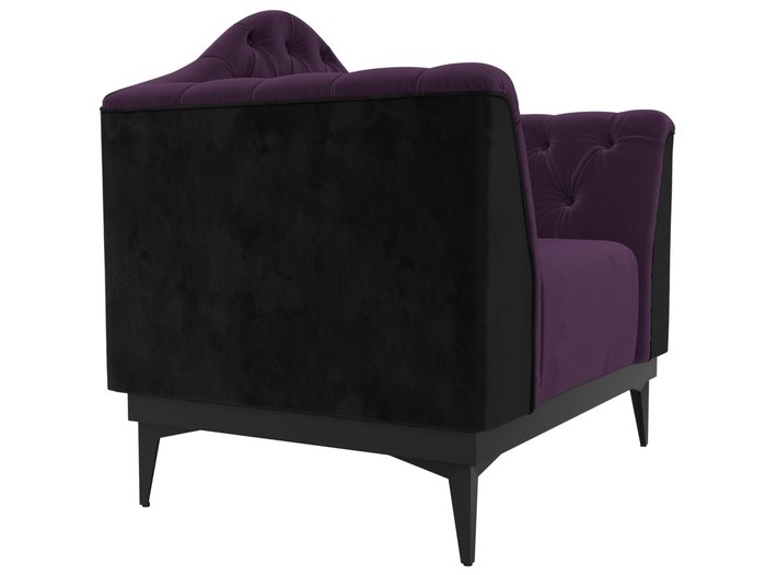 Кресло Флорида фиолетово-черного цвета - лучшие Интерьерные кресла в INMYROOM