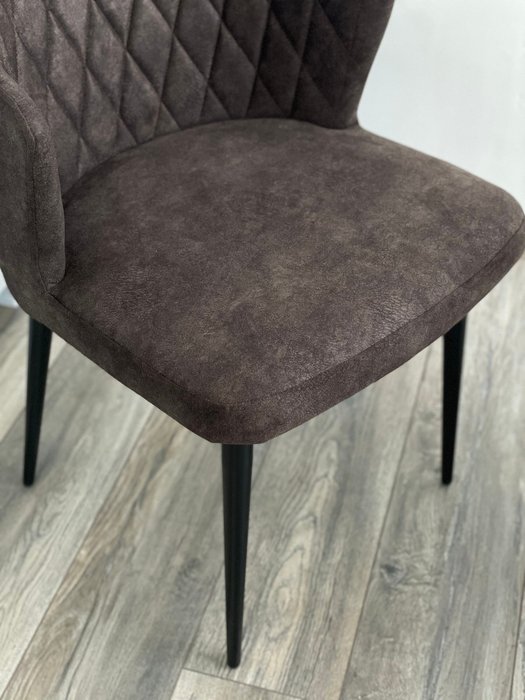 Стул Herman темно-коричневого цвета - лучшие Обеденные стулья в INMYROOM
