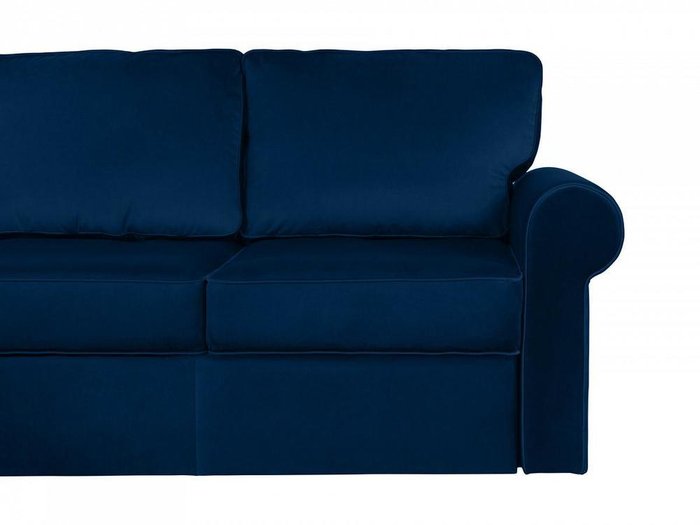 Угловой диван-кровать Murom тесно-синего цвета - лучшие Угловые диваны в INMYROOM