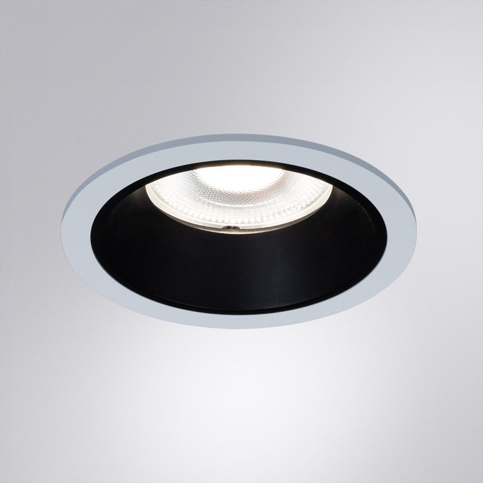 Точечный встраиваемый светильник Arte Lamp CHESS A3313PL-1WH - купить Встраиваемые споты по цене 2230.0