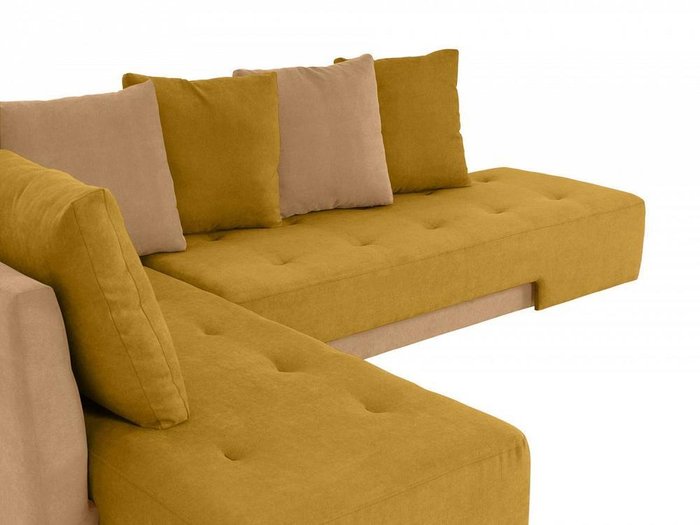 Угловой диван-кровать London с поворотным механизмом и ящиком для хранения - лучшие Угловые диваны в INMYROOM