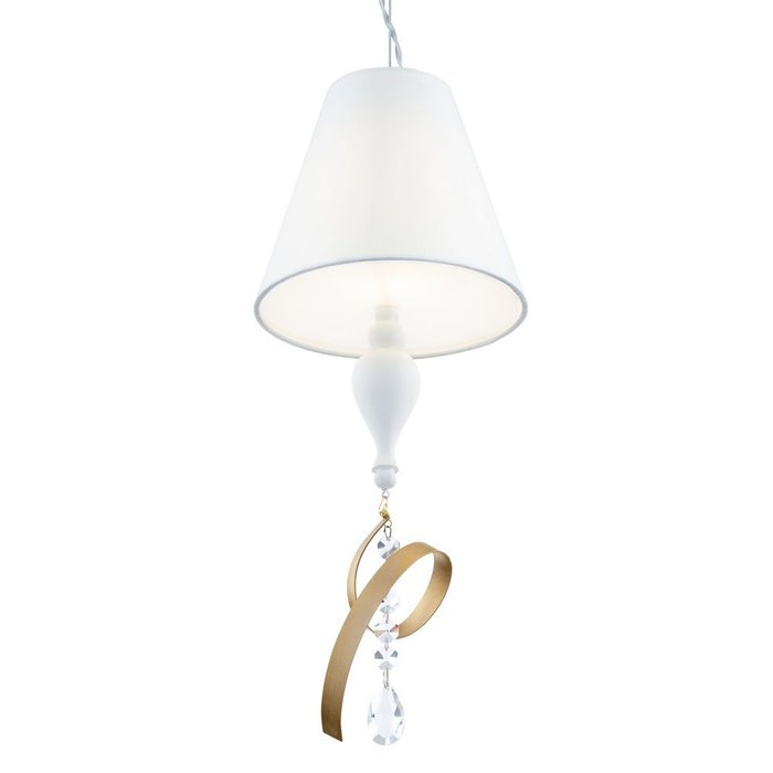 Подвесной светильник Intreccio белого цвета - купить Подвесные светильники по цене 4590.0