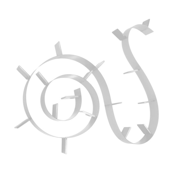 Полка книжная Bookworm светло-серого цвета Полка книжная Bookworm светло-серого цвета