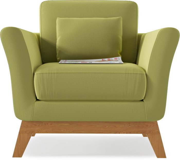 Кресло Дублин Green светло-зеленого цвета - купить Интерьерные кресла по цене 21300.0