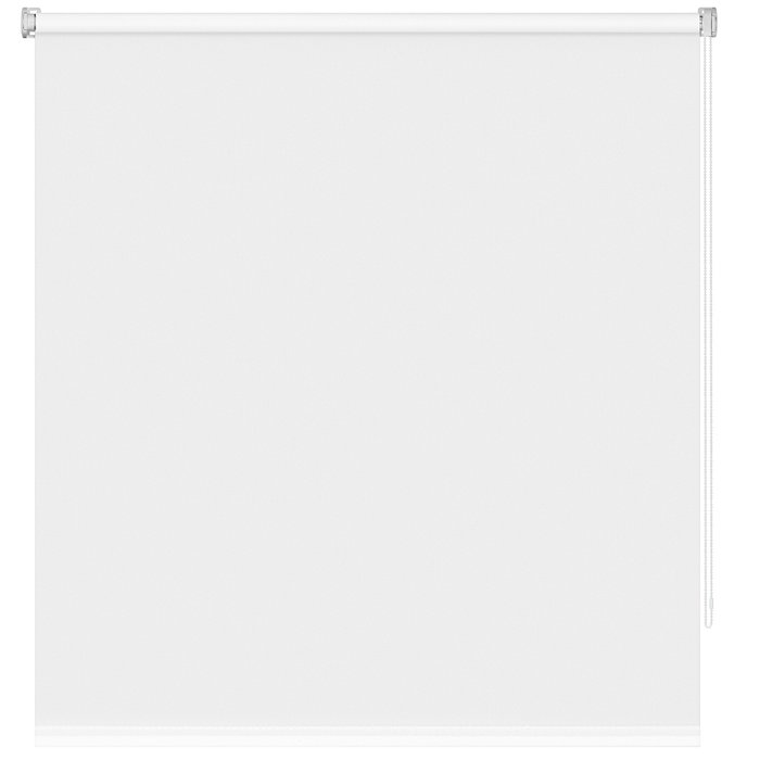 Штора рулонная белого цвета 160x175 - купить Шторы по цене 2016.0