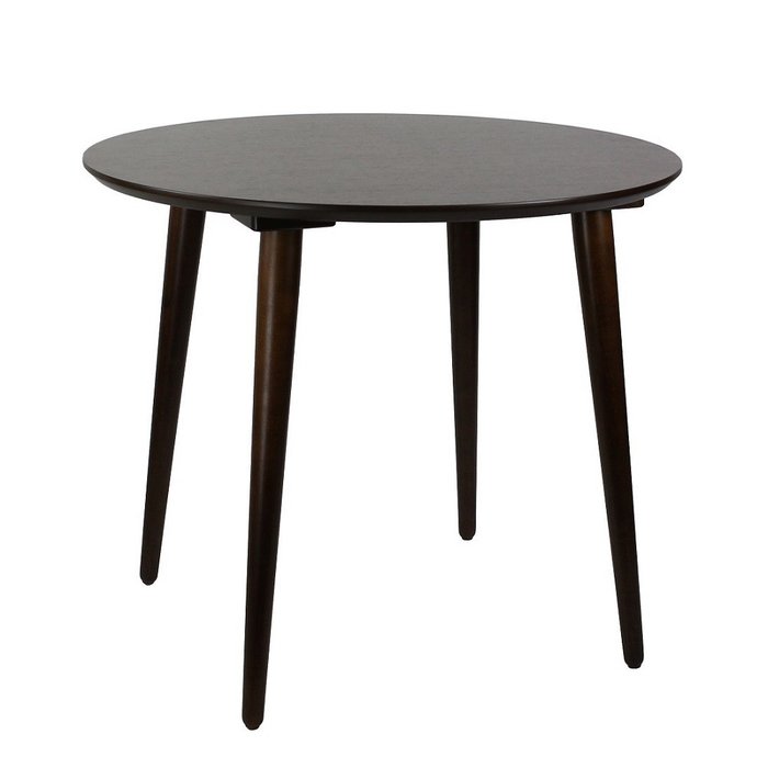 Стол обеденный круглый Ронда Мини 100 коричневого цвета  - лучшие Обеденные столы в INMYROOM