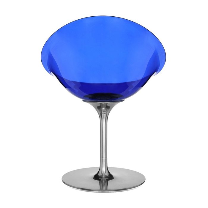 Стул Ero синего цвета - лучшие Обеденные стулья в INMYROOM