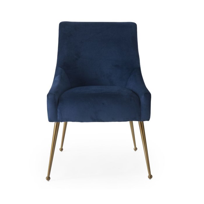 Стул Milan темно-синего цвета - купить Обеденные стулья по цене 23700.0