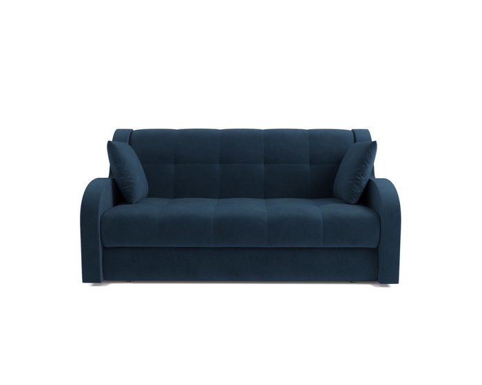 Диван-кровать Барон темно-синего цвета - купить Прямые диваны по цене 32890.0