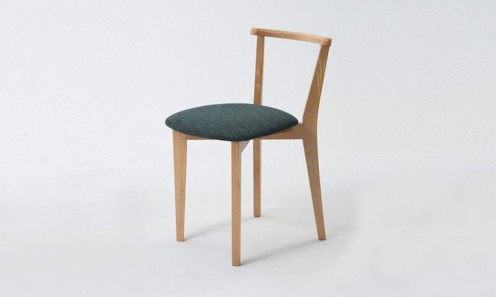 Стул Франк бежево-синего цвета - купить Обеденные стулья по цене 6490.0