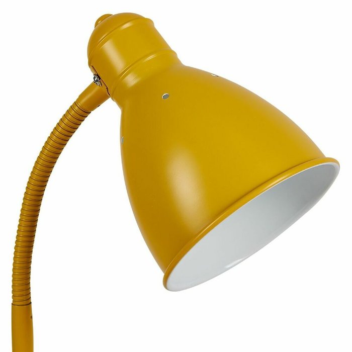 Настольная лампа UML-B701 E27 YELLOW (металл, цвет желтый) - купить Рабочие лампы по цене 1975.0