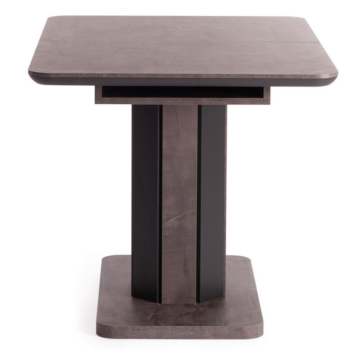 Стол обеденный раскладной Skat серо-коричневого цвета - лучшие Обеденные столы в INMYROOM