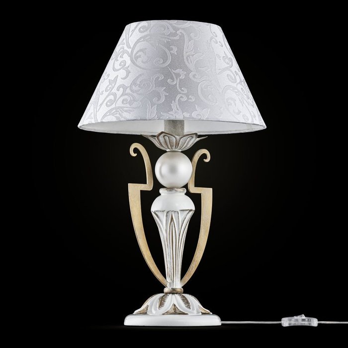 Настольная лампа Monile с металлическим основанием  - лучшие Настольные лампы в INMYROOM