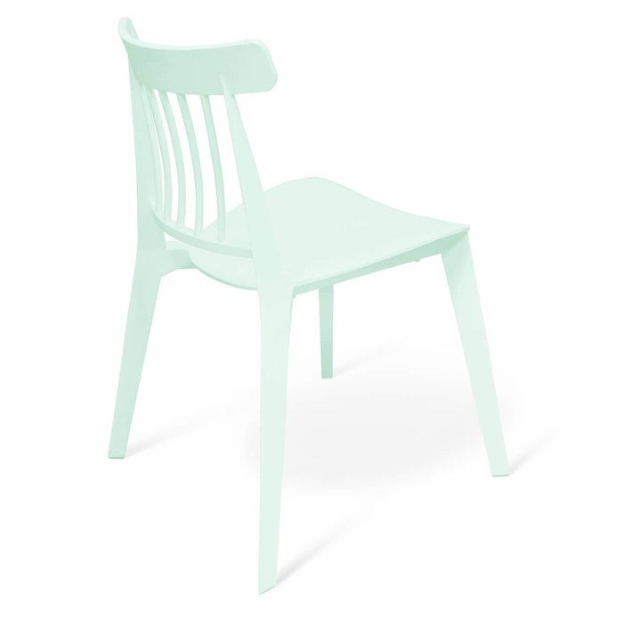 Обеденная группа из стола и четырех стульев светло-зеленого цвета - купить Комплекты для сада и дачи по цене 23460.0