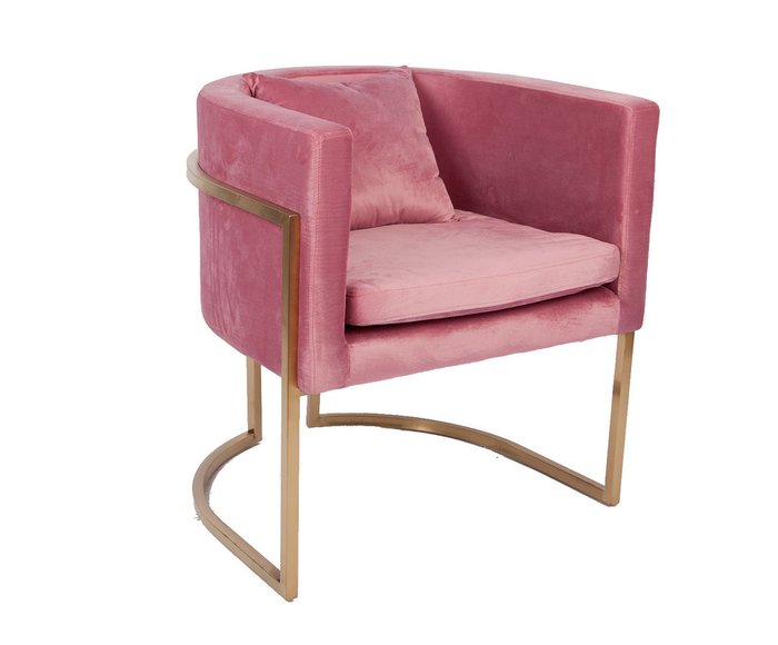 Кресло розового цвета