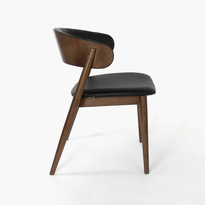 Стул Сиена черно-коричневого цвета - лучшие Обеденные стулья в INMYROOM
