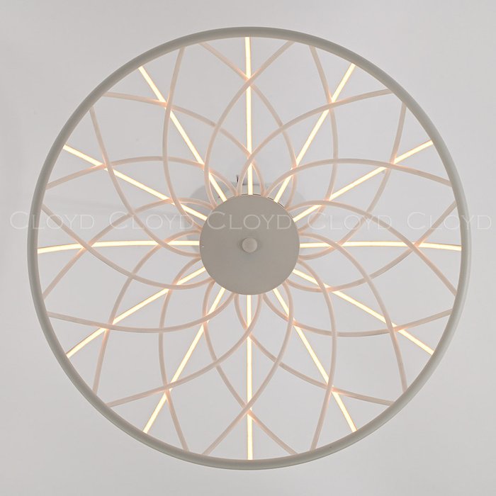 Люстра Cloyd COCKLICO C1 / ?50 см - белый - белый - купить Подвесные люстры по цене 30135 Люстра Cloyd COCKLICO C1 / ?50 см - белый - белый - купить Подвесные люстры по цене 30135