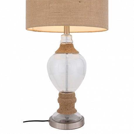 Настольная лампа Ampolla с бежевым абажуром  - купить Настольные лампы по цене 8320.0