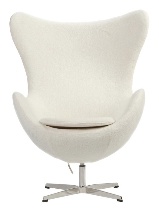 Кресло Egg Chair кремового цвета