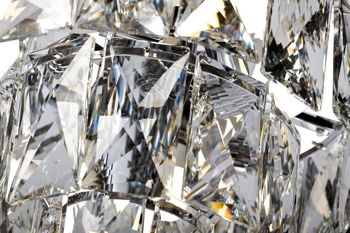 Люстра подвесная Crystal из стекла - купить Подвесные люстры по цене 27000.0