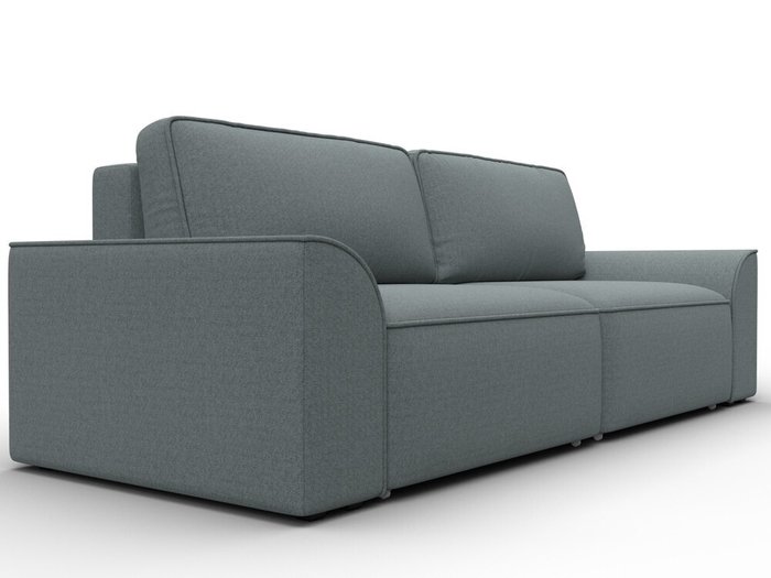 Диван-кровать Лига-048 серого цвета - лучшие Прямые диваны в INMYROOM Диван-кровать Лига-048 серого цвета - лучшие Прямые диваны в INMYROOM