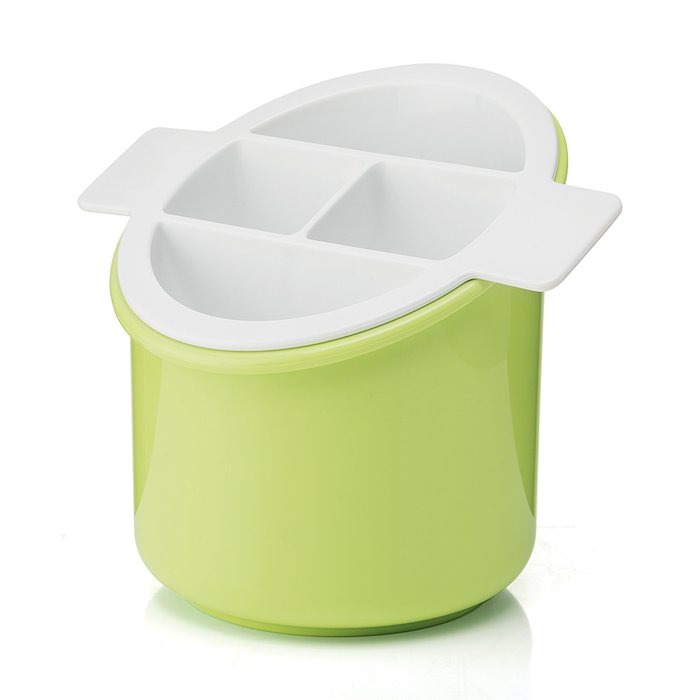 Сушилка для столовых приборов Forme Casa Classic бело-зеленого цвета