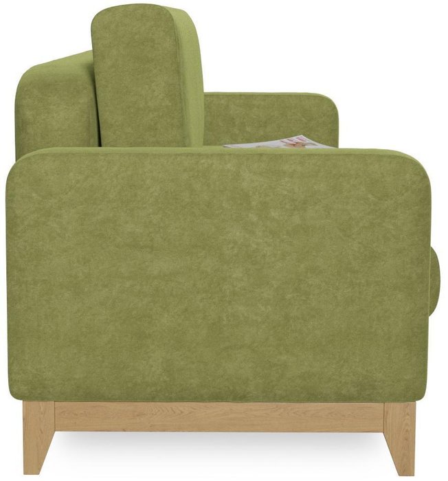 Диван-кровать Нордик Green зеленого цвета - лучшие Прямые диваны в INMYROOM