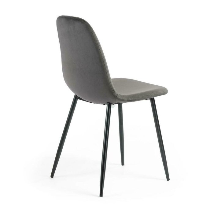 Стул Lissy серого цвета - лучшие Обеденные стулья в INMYROOM