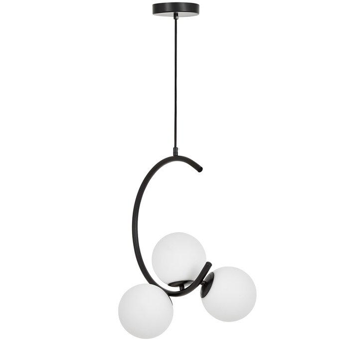 Подвесной светильник Lumina Deco Bonio LDP 7031-3 BK - лучшие Подвесные светильники в INMYROOM