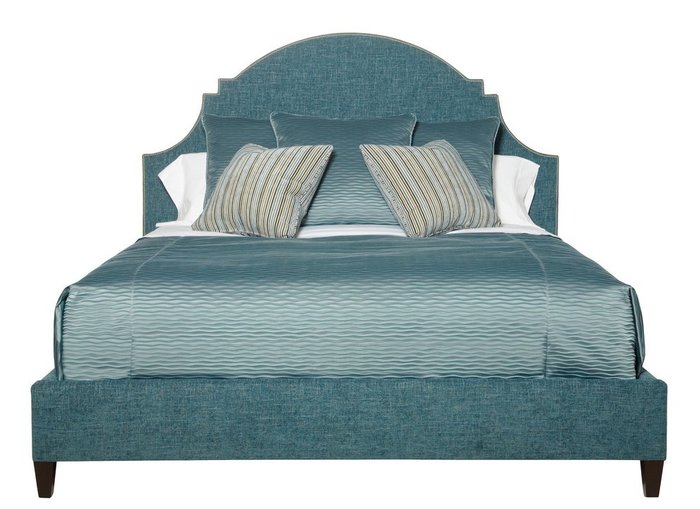 Кровать Lindsey 200х200 зеленого цвета - купить Кровати для спальни по цене 93900.0