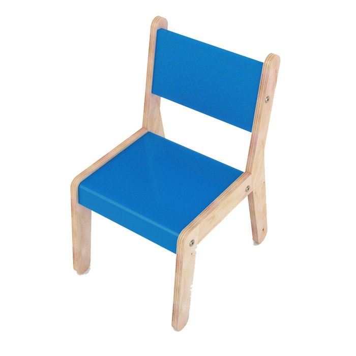 Стул детский  "WOODY" синий - купить Детские стулья по цене 2990.0