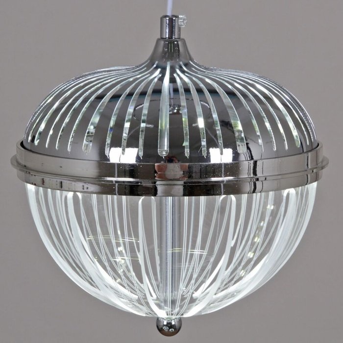 Подвесной светильник 05859-0.9-03 CR (пластик, цвет прозрачный) - лучшие Подвесные светильники в INMYROOM