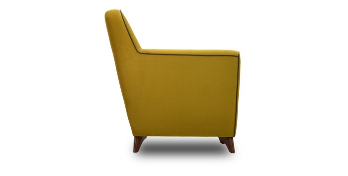 Кресло Элис желтого цвета - лучшие Интерьерные кресла в INMYROOM