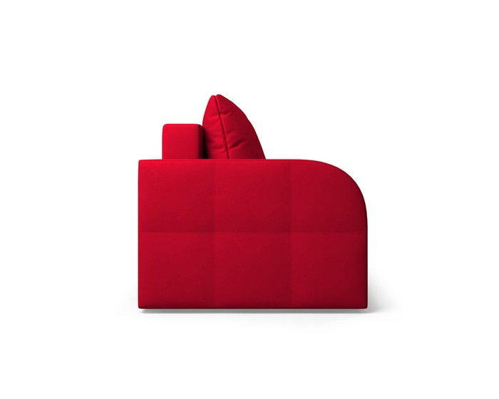 Прямой диван-кровать Марсель 3 красного цвета - лучшие Прямые диваны в INMYROOM