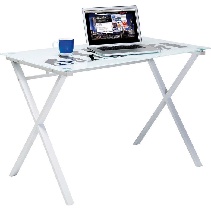 Столик для ноутбука Homo Erectus белого цвета - купить Письменные столы по цене 30300.0