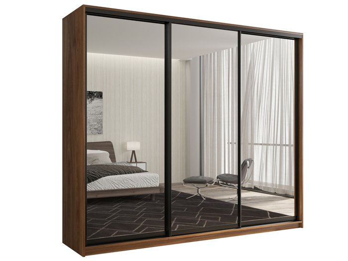 Шкаф-купе Кааппи-1 240 М цвета Кастелло бренди Шкаф-купе Кааппи-1 240 М цвета Кастелло бренди