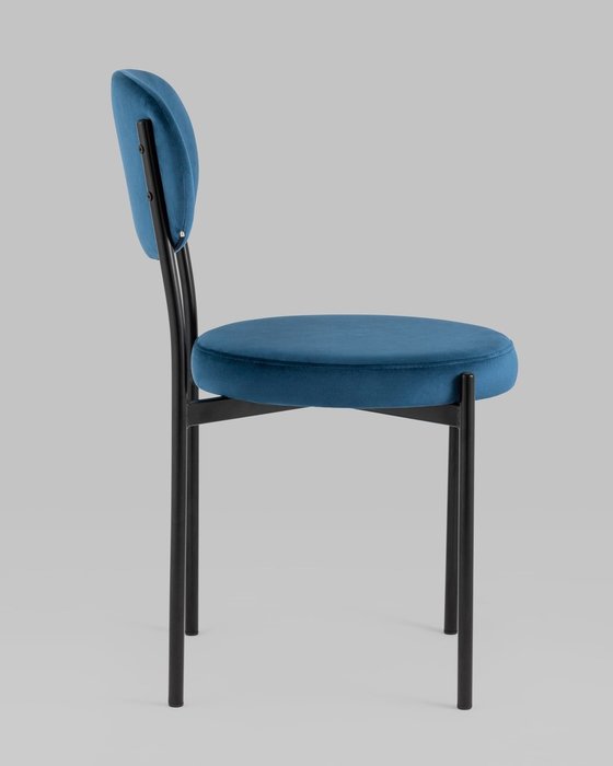 Стул Бриф синего цвета - лучшие Обеденные стулья в INMYROOM