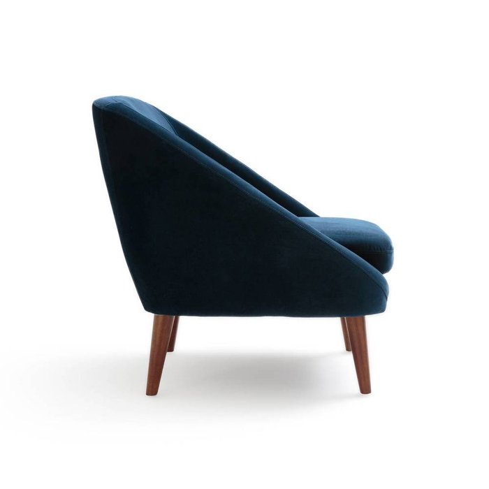 Кресло винтажное Séméon синего цвета - лучшие Интерьерные кресла в INMYROOM