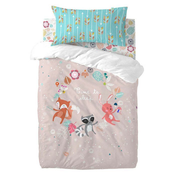 Комплект постельного белья детский Moshi Moshi Baby Fantasy 115х145 голубого цвета