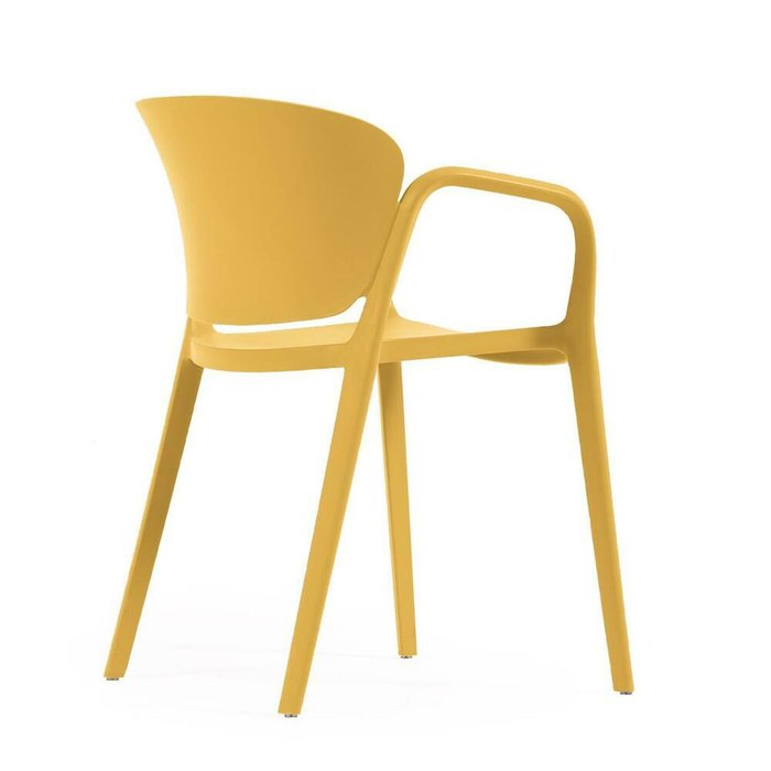 Стул Ania желтого цвета - лучшие Обеденные стулья в INMYROOM