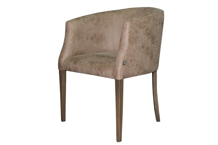 Полукресло Boston коричневого цвета - купить Интерьерные кресла по цене 22590.0
