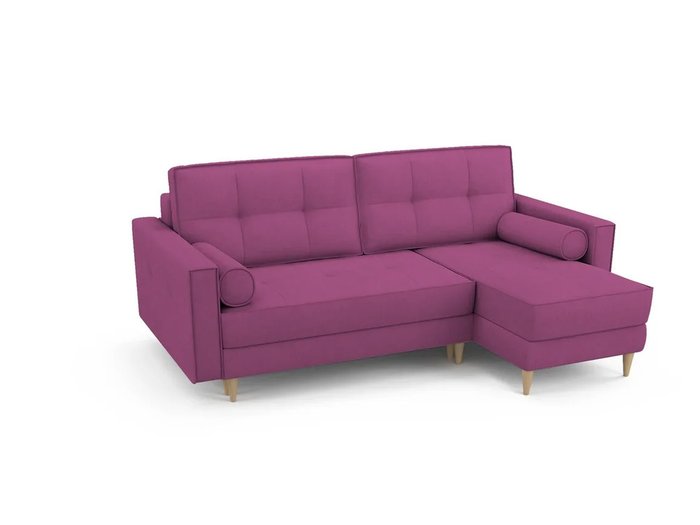 Диван-кровать Отто правый пурпурного цвета цвета - купить Угловые диваны по цене 73800.0