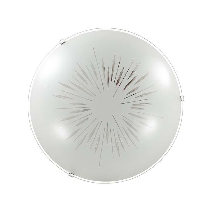 Настенно-потолочный светодиодный светильник Lukka белого цвета