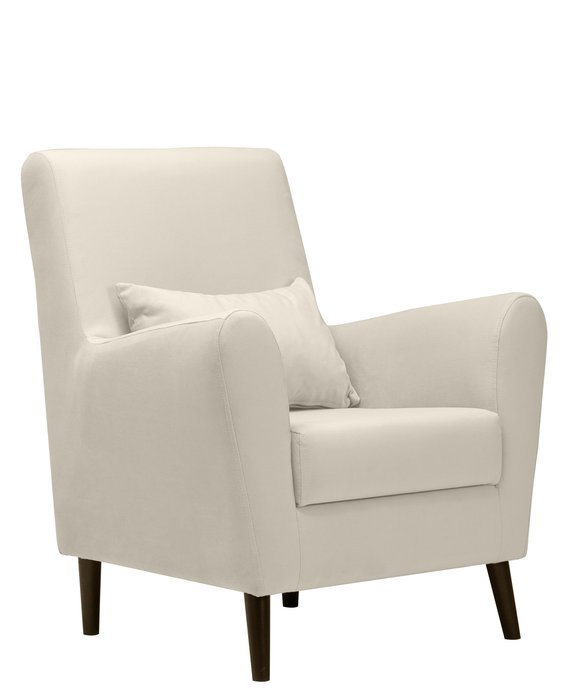 Кресло Либерти кремового цвета - купить Интерьерные кресла по цене 11680.0