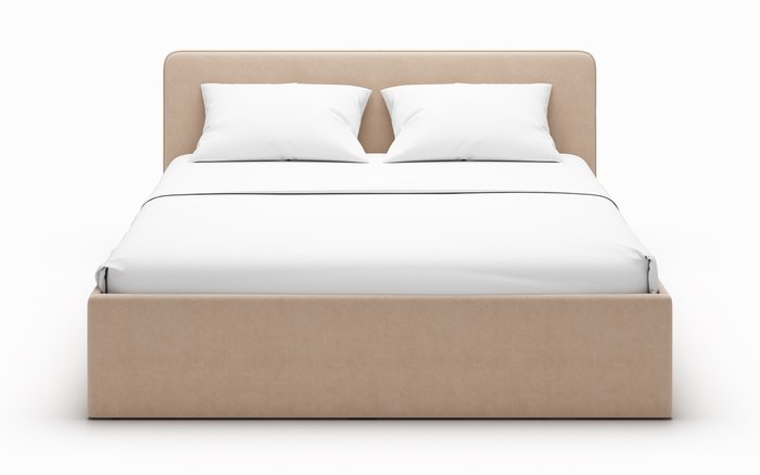 Кровать Rafael 160х200 цвета латте без подъёмного механизма  - купить Кровати для спальни по цене 16912.0