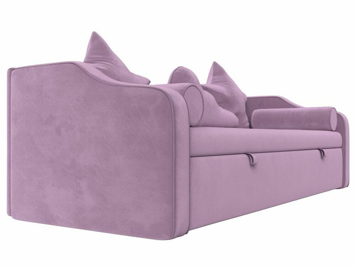 Детский диван-кровать Рико сиреневого цвета - лучшие Прямые диваны в INMYROOM