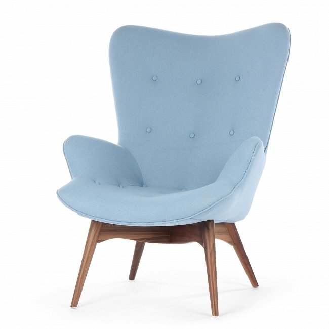 Кресло Contour голубого цвета