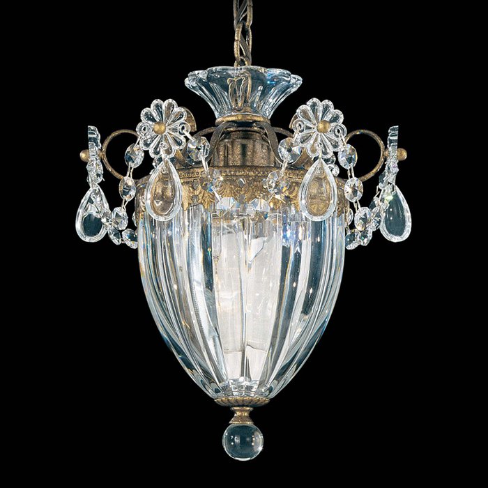 Подвесной светильник Schonbek Bagatelle с плафоном из прозрачного хрусталя